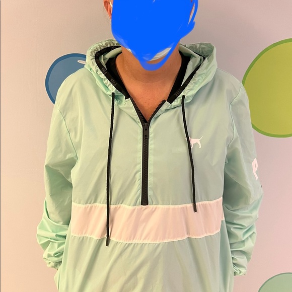 Xs Victoria secret Pink pull over windbreaker - Picture 8 of 14